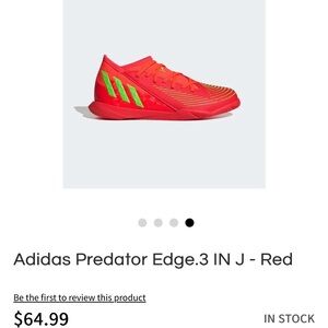 ⚽️ Adidas Predator Indoor Soccer Shoes ⚽️